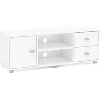 Product photograph of Covent 120cm White 1 Door Tv Unit from Choice Furniture Superstore