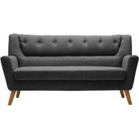 Product photograph of Lambeth Grey Fabric 3 Seater Sofa from Choice Furniture Superstore