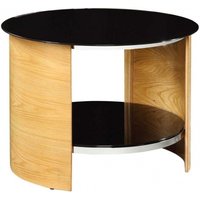 Product photograph of Jual Curve Oak Lamp Table Jf303 from Choice Furniture Superstore