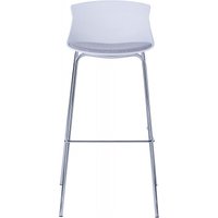 Product photograph of 2 X Alphason Helena White Barstool - Abs7085wht from Choice Furniture Superstore
