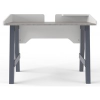 Product photograph of Alphason Truro Grey And Marble Effect Desk - Aw3190 from Choice Furniture Superstore