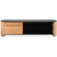 Product photograph of Alphason Oak Veneer 150cm Tv Stand - Fw1350cb-lo from Choice Furniture Superstore