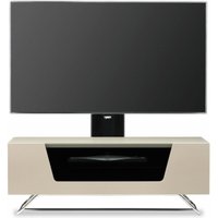 Product photograph of Alphason Chromium Ivory Cantilever 100cm Tv Stand - Cro2-1000bkt-iv from Choice Furniture Superstore