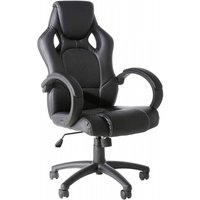 Product photograph of Alphason Daytona Leather Gaming Executive Chair - Aoc5006blk from Choice Furniture Superstore