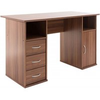 Product photograph of Alphason Maryland Walnut Computer Desk - Aw12010wal from Choice Furniture Superstore