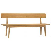 Product photograph of Modena Oak Dining Bench from Choice Furniture Superstore