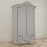Product photograph of Willis And Gambier Etienne Grey 2 Door 1 Drawer Wardrobe from Choice Furniture Superstore