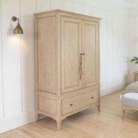 Product photograph of Willis And Gambier Toulon Oak 2 Door 1 Drawer Wardrobe from Choice Furniture Superstore