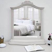 Product photograph of Willis And Gambier Etienne Grey Dressing Mirror from Choice Furniture Superstore