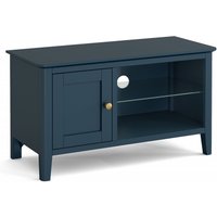 Product photograph of Harrogate Blue 90cm Tv Unit from Choice Furniture Superstore