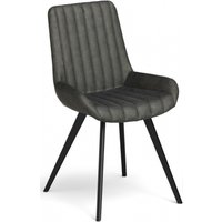 Product photograph of 2 X Brooklyn Grey Dining Chair from Choice Furniture Superstore