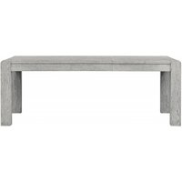 Product photograph of Amsterdam Grey Washed Oak 6-8 Seater Extending Dining Table from Choice Furniture Superstore