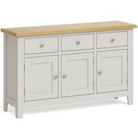 Product photograph of Guilford Grey Medium 3 Door Sideboard from Choice Furniture Superstore