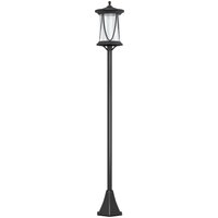 Product photograph of Outsunny Solar Lamp Post Light 1 3 M Led Outdoor Street Light Waterproof Ip44 For Patio Garden Pathway Cool White from Aosom UK