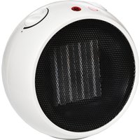 Product photograph of Homcom Small Space Heater Ceramic Electric Heater With 3 Heating Mode Adjustable Temperature Tip-over Overheating Protection 900w 1500w from Aosom UK