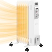 Product photograph of Homcom Oil Radiator Argos 1500w Energy Efficient Portable Electric Heater With 7 Fin 3 Heat Settings Overheat Protection Wheels White Aosom Uk from Aosom UK