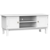 Product photograph of Homcom Tv Stand Unit Corner Table Mdf-ivory White Aosom Uk from Aosom UK