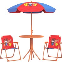 Product photograph of Outsunny Cowboy Campout Children S Picnic Set With Foldable Seats Adjustable Parasol Durable Outdoor Delight Aosom Uk from Aosom UK