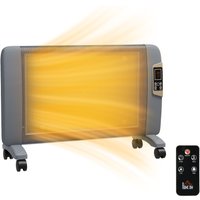 Product photograph of Homcom Convector Heaters Portable Heater With 2 Heat Settings Adjustable Temperature 15-40 C 1000w 2000w Living Room Garage Grey Aosom Uk from Aosom UK