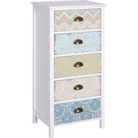 Product photograph of Homcom Storage Chest 46wx34dx94h Cm Large Capacity Sleek Design Home Organisation White Aosom Uk from Aosom UK