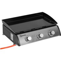 Product photograph of Outsunny Gas Plancha Grill With 3 Stainless Steel Burner 9kw Portable Tabletop Gas Bbq W Non-stick Griddle For Camping Picnic Garden Party Festival from Aosom UK