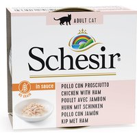 Schesir Natural en salsa 6 x 70 g - Pollo y jamón
Schesir Natural en salsa 6 x 70 g - Pollo y jamón