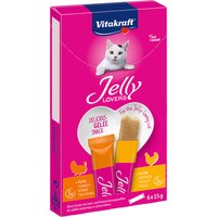 Vitakraft Jelly Lovers pollo y pato snacks para gatos - 24 x 15 g
Vitakraft Jelly Lovers pollo y pato snacks para gatos - 24 x 15 g