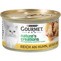 Purina Gourmet Nature's Creations 48 x 85 g - Pollo con espinacas y tomate
Purina Gourmet Nature's Creations 48 x 85 g - Pollo con espinacas y tomate