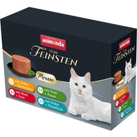 Animonda Vom Feinsten Adulto comida húmeda para gatos 12 x 85 g - Pack mixto (4 variedades)
Animonda Vom Feinsten Adulto comida húmeda para gatos 12 x 85 g - Pack mixto (4 variedades)