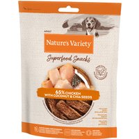 Nature's Variety Superfood snacks horneados para perros - Pollo (85 g)
Nature's Variety Superfood snacks horneados para perros - Pollo (85 g)