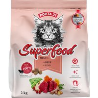 Porta 21 Superfood Menu 3 con vacuno - Pack % - 2 x 2 kg
Porta 21 Superfood Menu 3 con vacuno - Pack % - 2 x 2 kg
