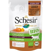 Schesir Bio bolsitas 12 x 85 g - Sterilized Pollo y cerdo ecológicos con calabaza ecológica
Schesir Bio bolsitas 12 x 85 g - Sterilized Pollo y cerdo ecológicos con calabaza ecológica