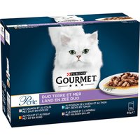 Purina Gourmet Perle en sobres 48 x 85 g - Pack Ahorro - Dúo de la tierra y del mar
Purina Gourmet Perle en sobres 48 x 85 g - Pack Ahorro - Dúo de la tierra y del mar