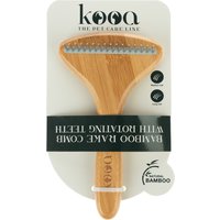 kooa rastrillo de bambú con cerdas rotativas para perros - 17,5 x 10 cm (L x An)
kooa rastrillo de bambú con cerdas rotativas para perros - 17,5 x 10 cm (L x An)