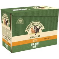 James Wellbeloved Adult sin cereales con pavo en sobres para gatos - 48 x 85 g
James Wellbeloved Adult sin cereales con pavo en sobres para gatos - 48 x 85 g