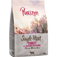 Purizon Single Meat con pavo y flores de brezo pienso para gatos - 400 g
Purizon Single Meat con pavo y flores de brezo pienso para gatos - 400 g