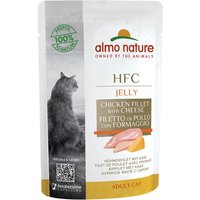 Almo Nature HFC Jelly 24 x 55 g - Filete de pollo con queso
Almo Nature HFC Jelly 24 x 55 g - Filete de pollo con queso