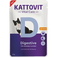 Kattovit Vital Care Digestive con pollo en bolsitas - 85 g 
Kattovit Vital Care Digestive con pollo en bolsitas - 85 g