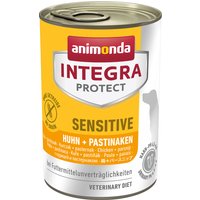 Animonda Integra Protect Sensitive en lata para perros - 6 x 400 g - Pollo y chirivía
Animonda Integra Protect Sensitive en lata para perros - 6 x 400 g - Pollo y chirivía