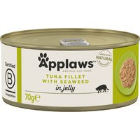 Applaws en gelatina para gatos 6 x 70 g - Atún con algas
Applaws en gelatina para gatos 6 x 70 g - Atún con algas