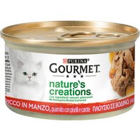 Gourmet Nature's Creations 24 x 85 g - Pack Ahorro - Vacuno con guisantes y zanahorias
Gourmet Nature's Creations 24 x 85 g - Pack Ahorro - Vacuno con guisantes y zanahorias