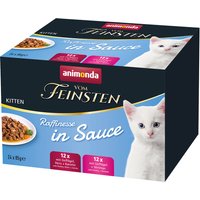 Animonda vom Feinsten Adult Raffinesse en salsa Kitten - Pack mixto - 24 x 85 g
Animonda vom Feinsten Adult Raffinesse en salsa Kitten - Pack mixto - 24 x 85 g