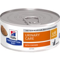 Hill's c/d Prescription Diet latas comida húmeda para gatos - 24 x 156 g
Hill's c/d Prescription Diet latas comida húmeda para gatos - 24 x 156 g