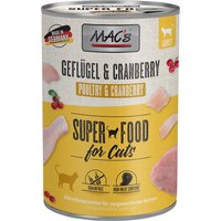 MAC's 6 x 400 g en latas para gatos - Ave y arándanos rojos
MAC's 6 x 400 g en latas para gatos - Ave y arándanos rojos