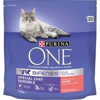 PURINA ONE Sensitive Cat con salmón y arroz para gatos - 1,5 kg
PURINA ONE Sensitive Cat con salmón y arroz para gatos - 1,5 kg