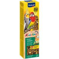 Vitakraft Kräcker galletas para ninfas y cotorras - Miel y Eucalipto
Vitakraft Kräcker galletas para ninfas y cotorras - Miel y Eucalipto