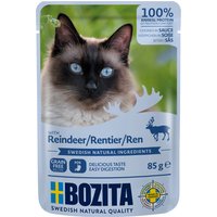 Bozita Bocaditos en salsa en bolsitas para gatos 12 x 85 g - Reno
Bozita Bocaditos en salsa en bolsitas para gatos 12 x 85 g - Reno