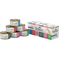 Pack ahorro: Schesir en gelatina 24 x 85 g - Pack mixto I con 6 variedades
Pack ahorro: Schesir en gelatina 24 x 85 g - Pack mixto I con 6 variedades