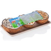 Lillebro cáscaras de coco rellenas de comida para pájaros 9 unidades de 600 g
Lillebro cáscaras de coco rellenas de comida para pájaros 9 unidades de 600 g