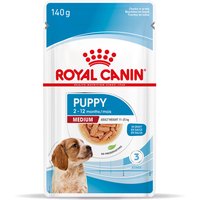 Royal Canin Medium Puppy en salsa para perros - Pack % - 40 x 140 g 
Royal Canin Medium Puppy en salsa para perros - Pack % - 40 x 140 g